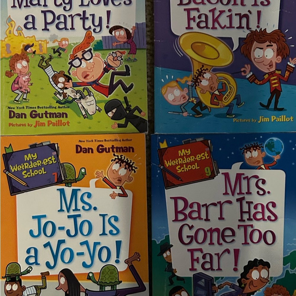 My Weirdest School Book Set by